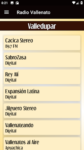 Radio Emisoras de Vallenato Screen 3