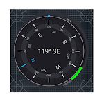 Cover Image of Download Compass Sensor with Smart Digi  APK
