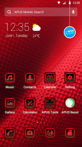 Passionate-APUS Launcher theme