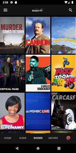 Gardonville Stream TV Screen 3