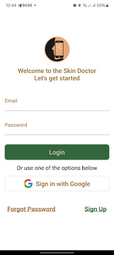 Android application Skin Guardian screenshort