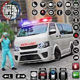 US Emergency Ambulance Sim 3d icon
