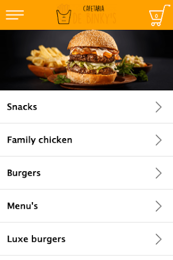 Android application De Binkys screenshort