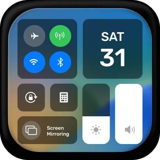 iPhone Control Center iOS 16 logo