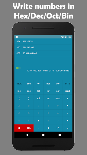 BitCalculator Screen 2