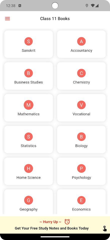 #1. Class 11 NCERT Books (Android) di: Mobile Apps Dunia