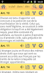 screenshot of Code Civil et Pénal