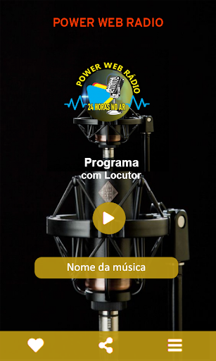Power Web radio Screen 2
