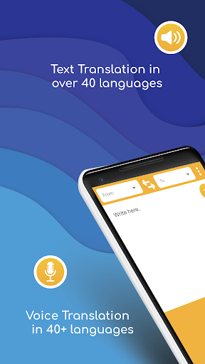 Android application Voice Translator screenshort