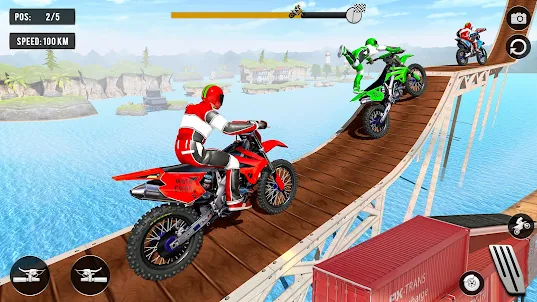 Motocross Dirt Bike Stunt Game