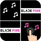 Black Pink Piano Tap icon