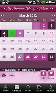 My Menstrual Diary  Screenshots 4