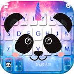 Cover Image of Download Galaxy Unicorn Panda Keyboard  APK