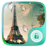 Rainy Paris Lock Screen icon