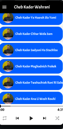 Android application كادير وهراني Kader Wahrani screenshort