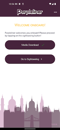 Android application Purpleliner Travel Guide screenshort