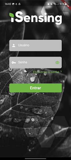Android application iSensing screenshort