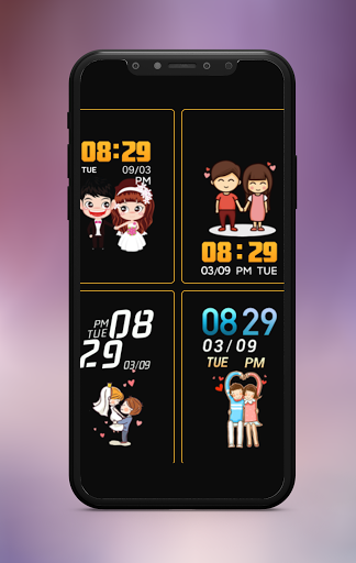 Cute Clock Widget Screen 3