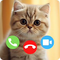 gato jogo chamada falsa – Apps no Google Play