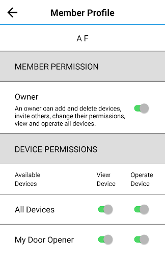 Android application Amarr Entrematic Garage Door screenshort