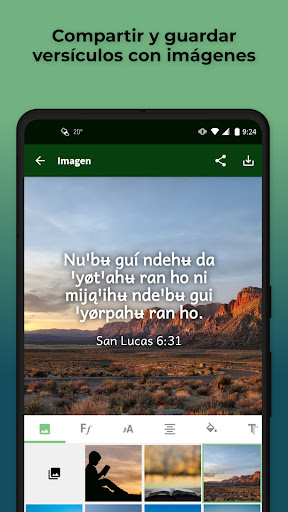 East Highland Otomí Bible Screen 3