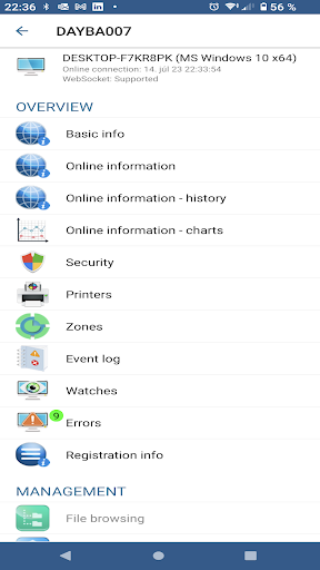 Customer Monitor Screen 3