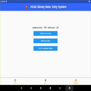 HCAS Library Screen 3