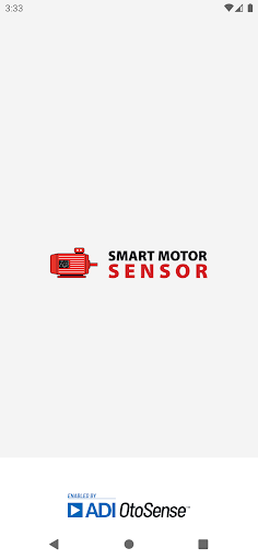 Android application Smart Motor Sensor screenshort
