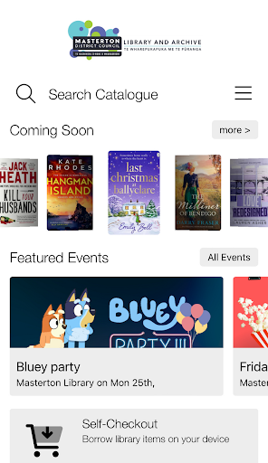 Android application Masterton District Library screenshort