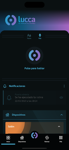 Android application Lucca screenshort