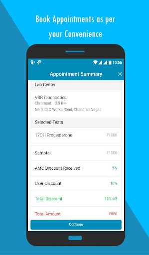 emHealth - Your health portal Screen 2