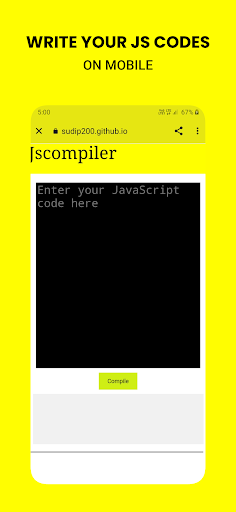 Js dev javascript compiler Screen 2