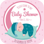 Cover Image of Скачать Baby Shower Invitation Card Maker 1.1 APK