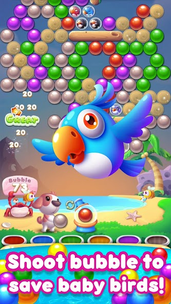 Bubble Shooter - Bird Rescue banner