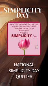 Simplicity day