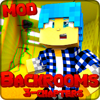 The Backrooms Survival Expansion mod for Minecraft PE
