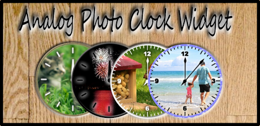 Analog Photo Clock Widget Pro