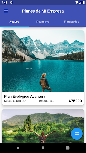 Android application GenialPlan Partner screenshort