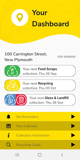 NPDC Recycling & Rubbish Screenshot