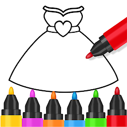 Coloring and Drawing For Girls Mod Apk