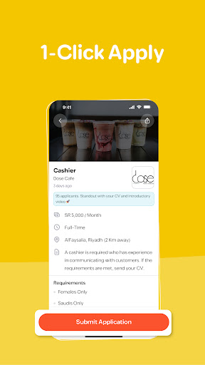 Sabbar: Find Jobs Near You Screen 3