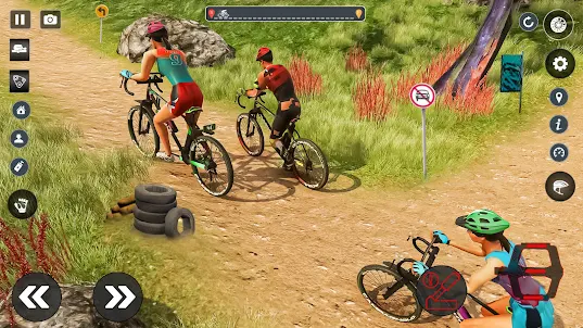 Crazy Cycle Game - bmx Stunts