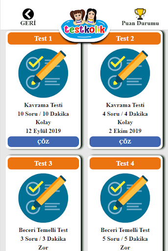 Testkolik - Test Çöz (Yeni Nes Screenshot 4 - AppWisp.com