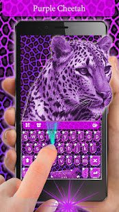 Purplecheetah Keyboard Theme 7.1.5_0407 APK screenshots 1