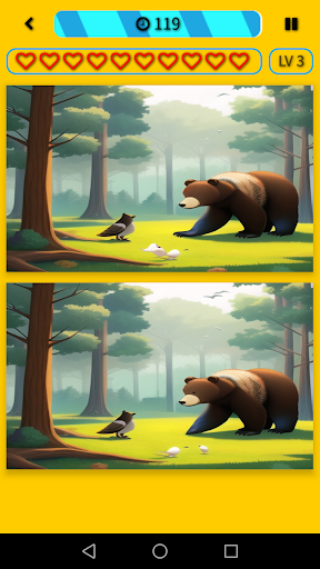 Find Jungle Differences Screen 3