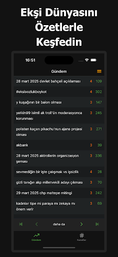 Ekşi Özet | Sözlük Özetleyici Screenshot 1 - AppWisp.com