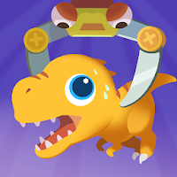 恐竜のUFOキャッチャー - 子供向けゲーム