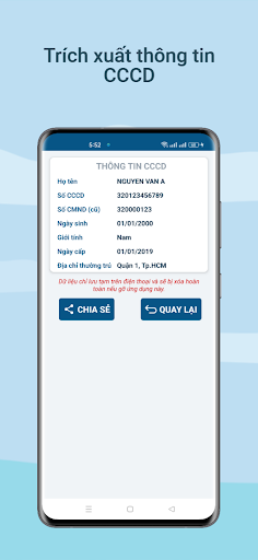 Quét CCCD - nhanh & bảo mật Screen 2