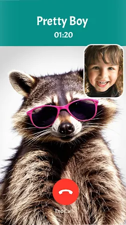 Game screenshot Raccoon Prank Call & Chat mod apk