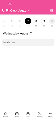 Fit Club Vegas Screen 2